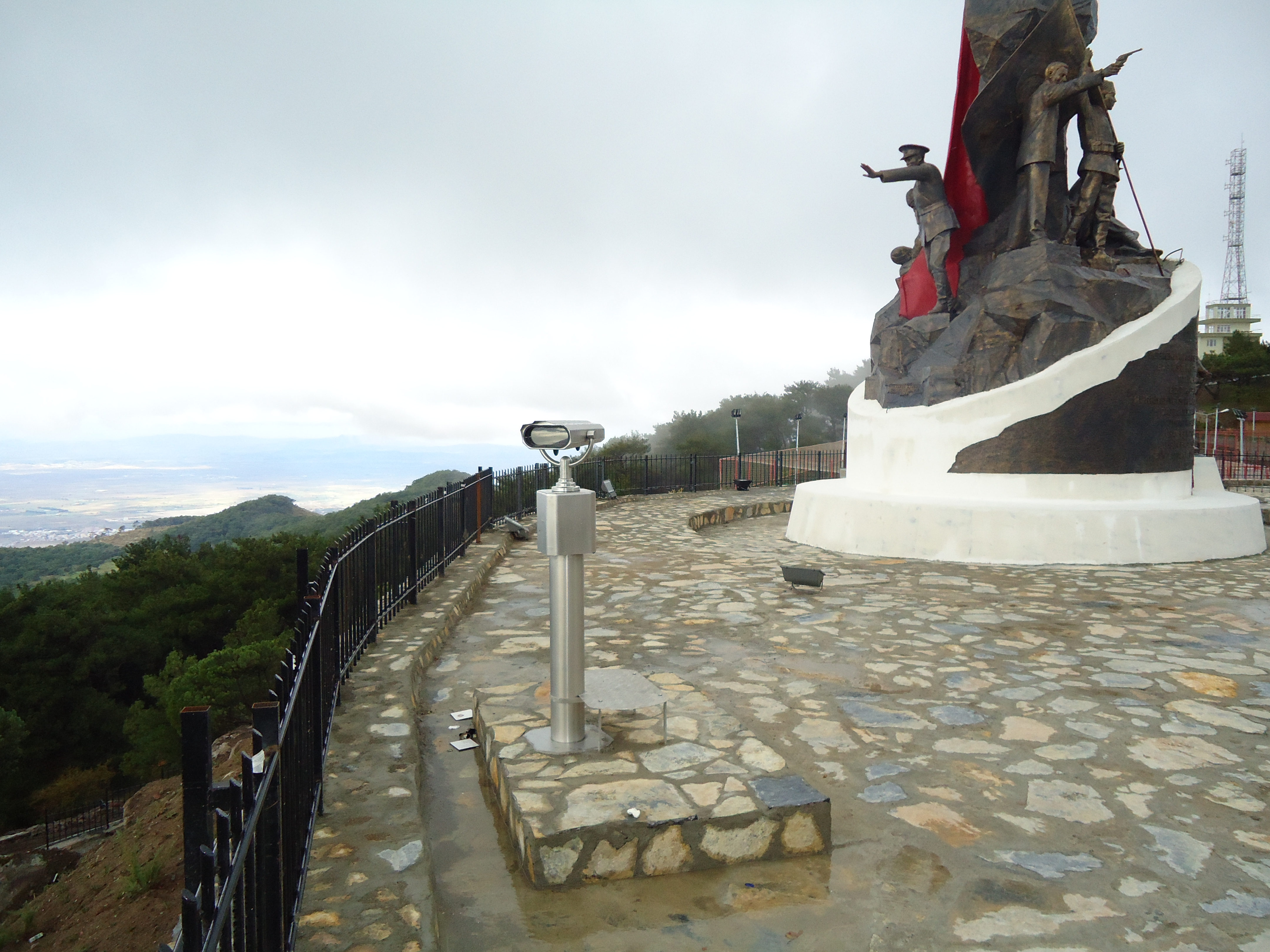 Jetonlu dürbün sahada görünüm